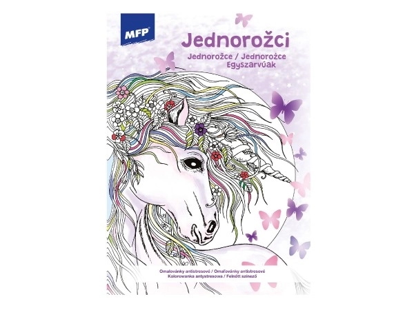 Unicorns Anti-Stress Coloring Book