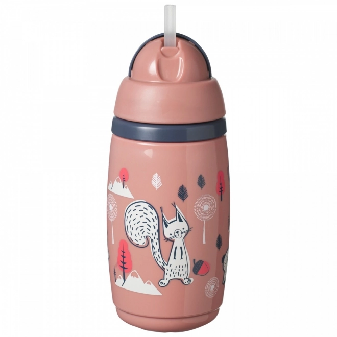 Toddler Non-Spill Straw Cup - Pink