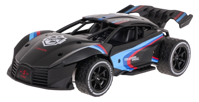 Remote Control Metal Speed Car White 1:20 – Black