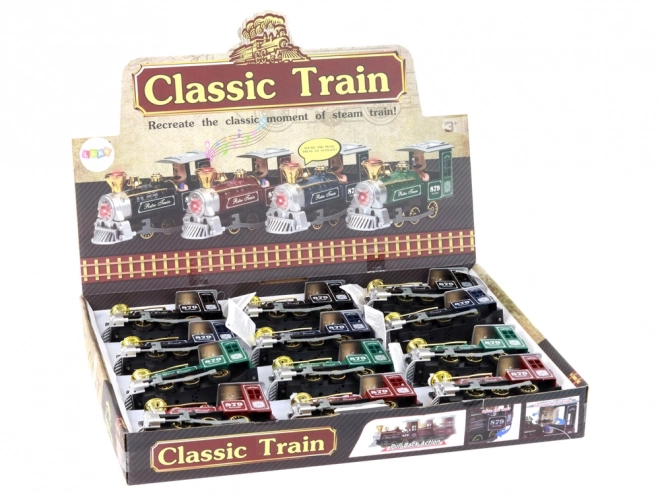 Interactive Steam Train with Sound and Lights