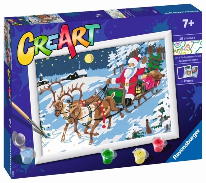 The Night Before Christmas Painting By Numbers Set for Kids