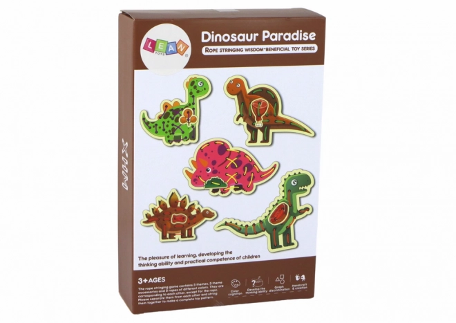 Dinosaur Paradise Lacing Skill Game