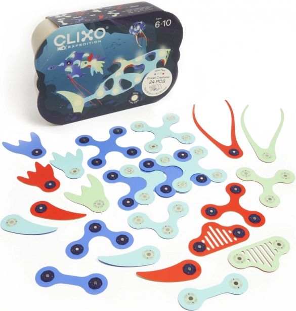 Magnetické kocky Clixo Podmorská expedícia