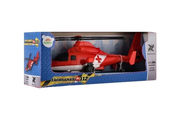 Rescue Service Helicopter Toy