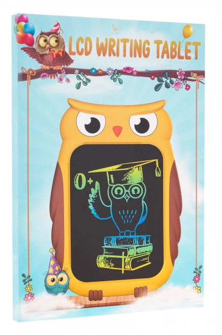 Colorful Owl Drawing Tablet for Kids 3+