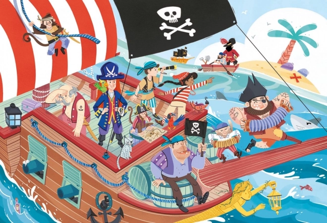 Pirate Ship Maxi Puzzle