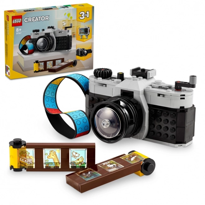 Retro Style Camera Building Set