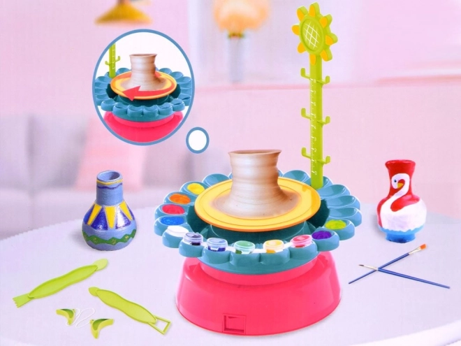 Pottery Wheel Set for Kids