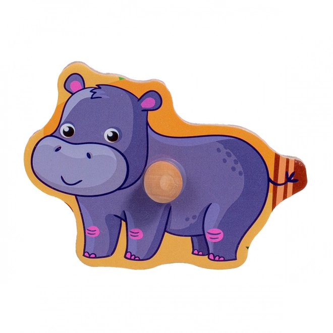 Wooden Zoo Animal Puzzle