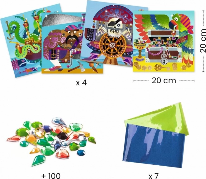 Foil Pictures with Pirate Theme