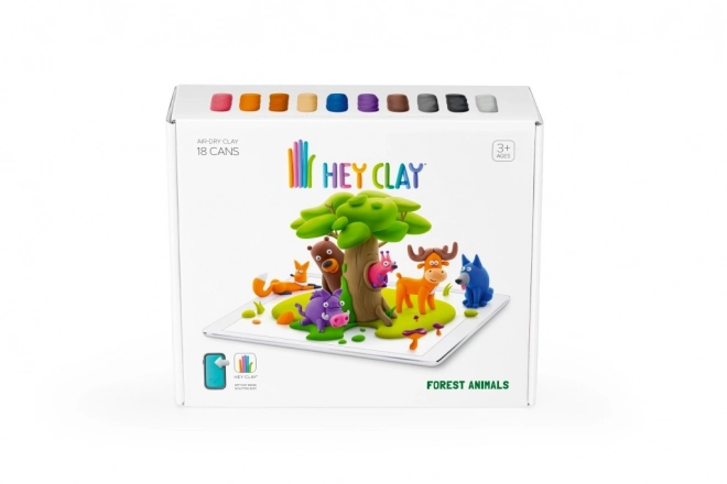 Hey Clay Forest Animals Craft Kit