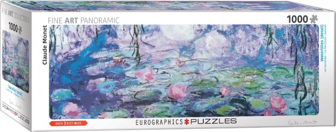 Eurographics panoramic puzzle Water Lilies 1000 pieces