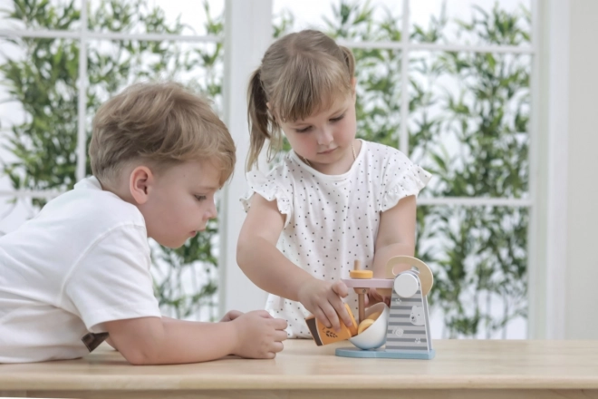 Wooden Toy Mixer