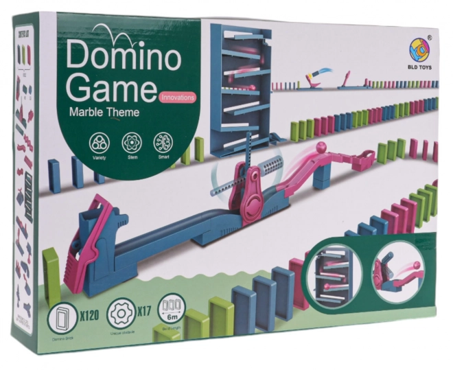 Colorful Domino Obstacle Course Set