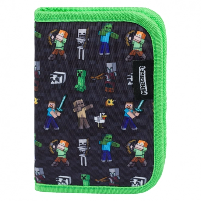 BAAGL School Pencil Case Single Level Minecraft