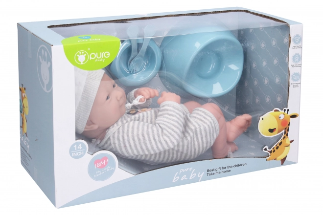 Baby Doll with Potty Set