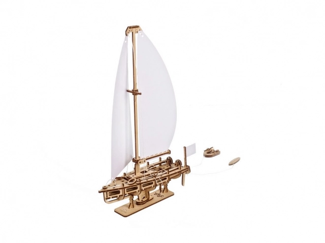 Ocean Beauty Wooden Yacht Model by Ugears