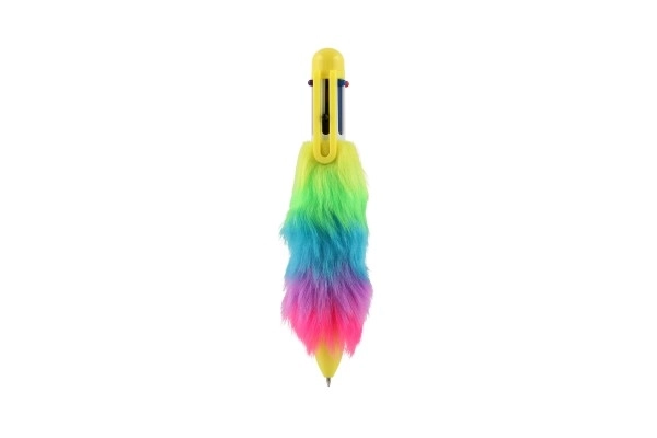 Colorful Plush Pen with Six Colors