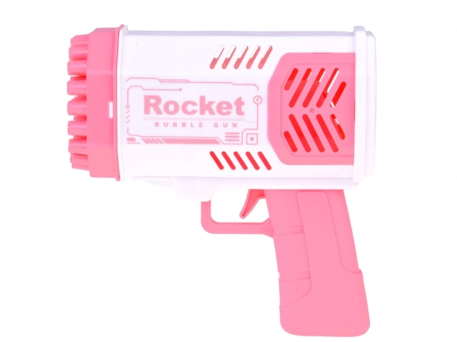 Bubble Gun Light with Soap Solution for Kids