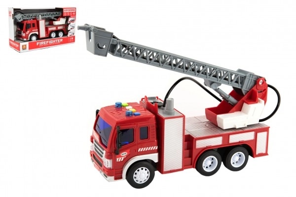 fire truck spraying water toy