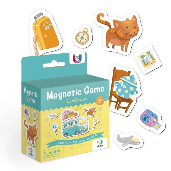 Magnetic Cat Travel Game