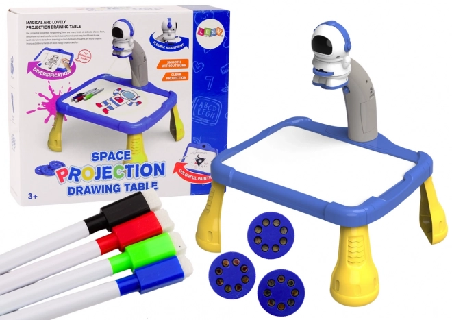 Cosmic Drawing Projector Table Set for Kids