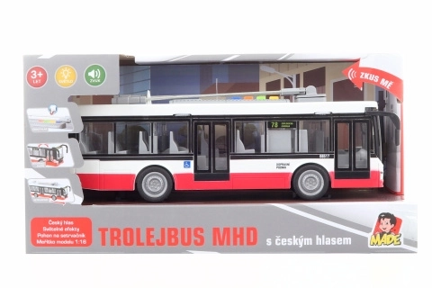 Trolleybus with Czech Voice