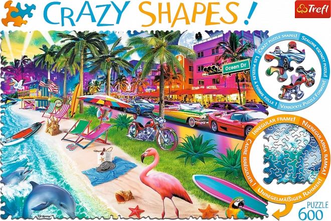 Crazy Shapes Miami Beach Puzzle