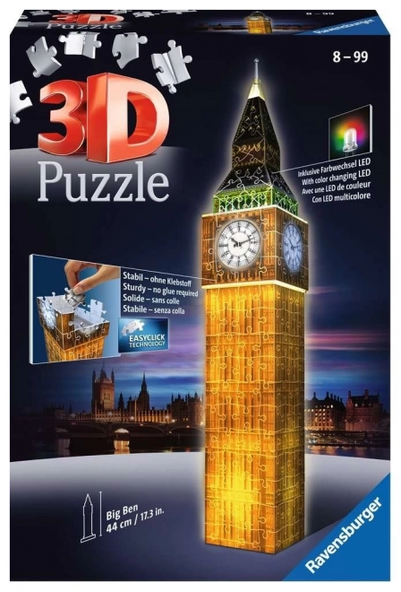 3D Puzzle Big Ben Night Edition