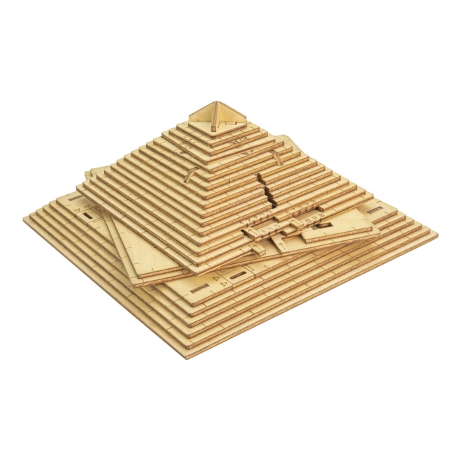 Wooden Puzzle Pyramid