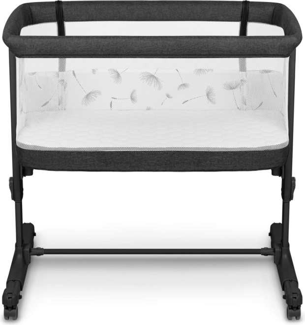 Lionelo Baby Crib Aurora 3-in-1 Grey Graphite