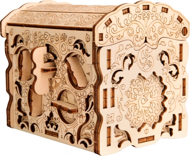 3D Wooden Puzzle Secret Treasure Box by EscapeWelt