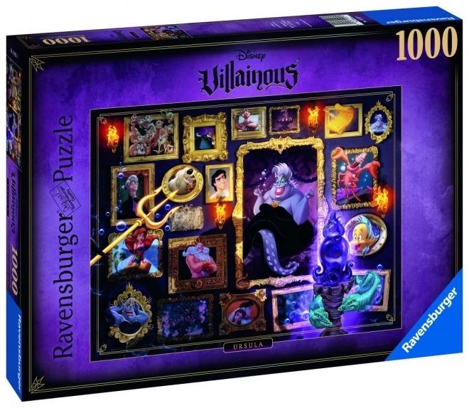 Puzzle Ravensburger Villainous: Ursula 1000 pezzi
