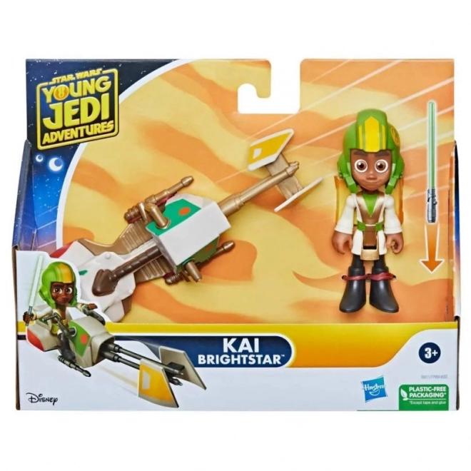 Star Wars Preschool Action Figure with Vehicle Kai