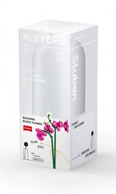 Sluban Orchid in Vase Building Set