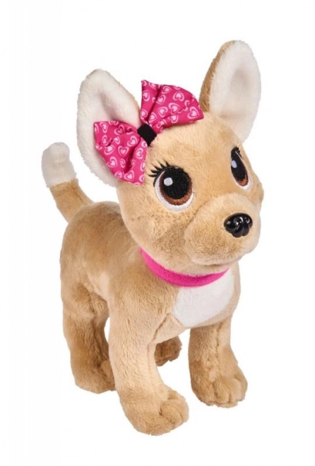 Chihuahua Dog Plush with Stylish Shoulder Bag