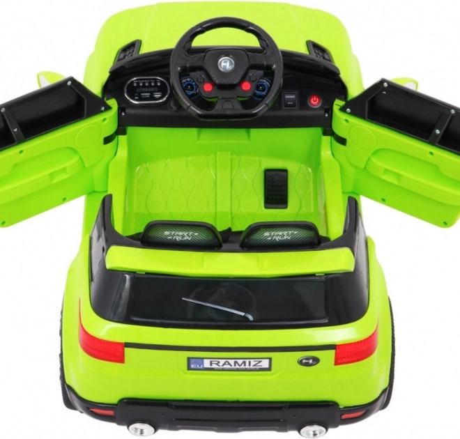 Elektrické autíčko Land Rapid Racer – Zelené