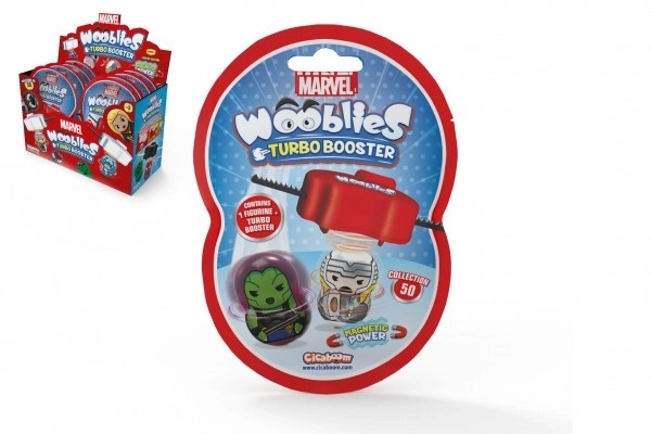 Wooblies Superheroes Collector Set with Turbo Launchers