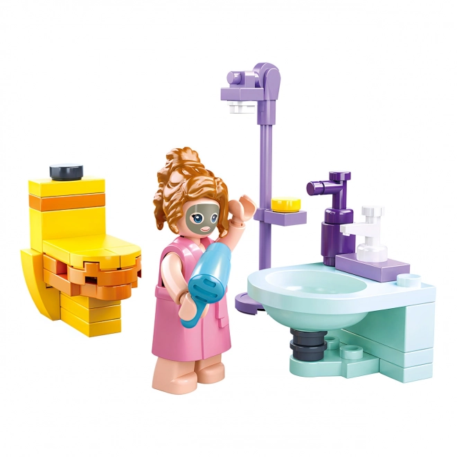 Sluban Girls Dream Bathroom Set