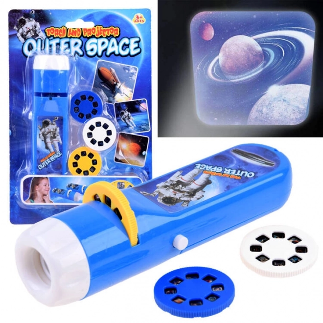 Space Adventure Slide Projector for Kids