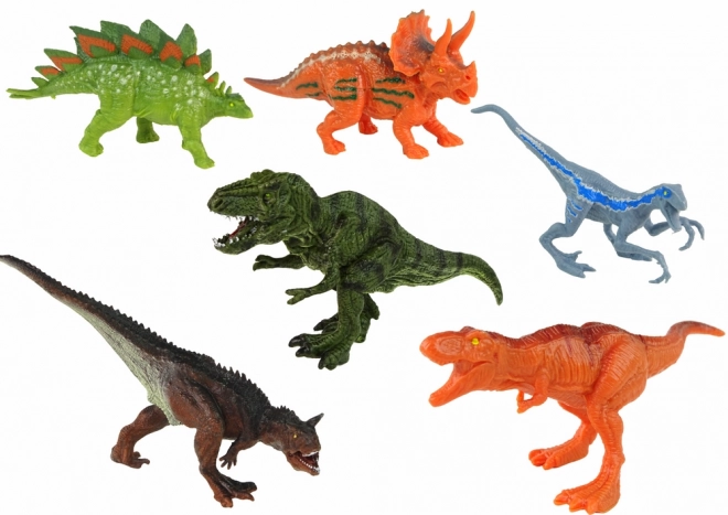 Dinosaur Adventure Toy Set with Helicopter and Vehicles