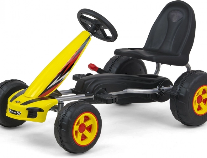 Go-kart a pedali Viper – Giallo