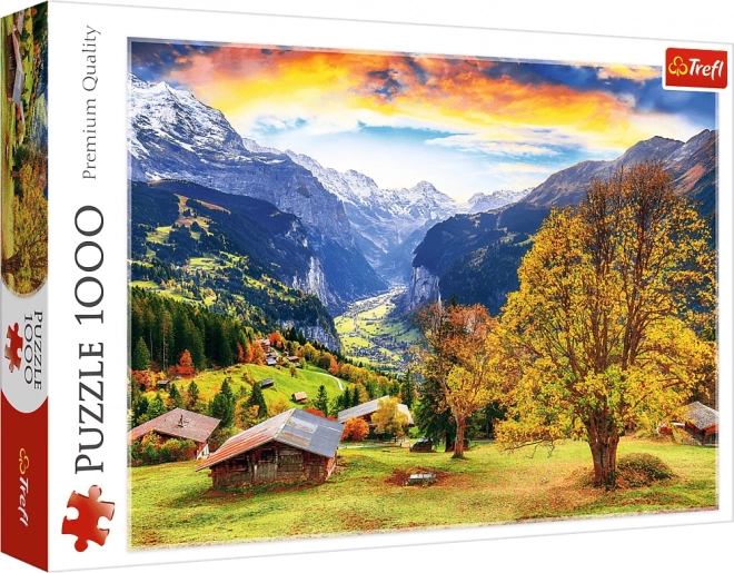 Charming Alpine Village 1000 Piece Puzzle