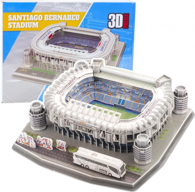3D Puzzle Stadion Santiago Bernabéu Real Madrid 101 dijelova