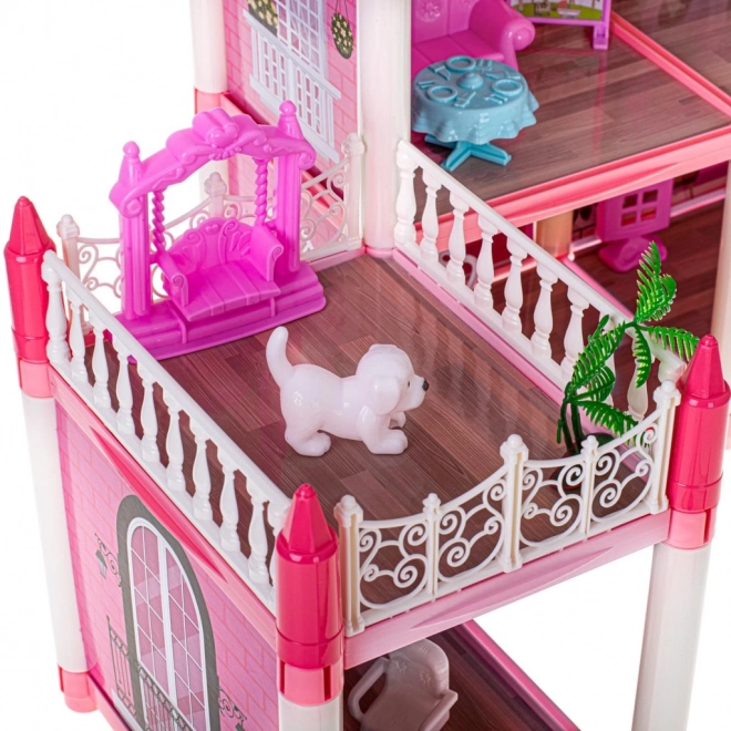 Pink Dollhouse Villa DIY