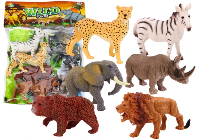 Wild Animal Figurine Set