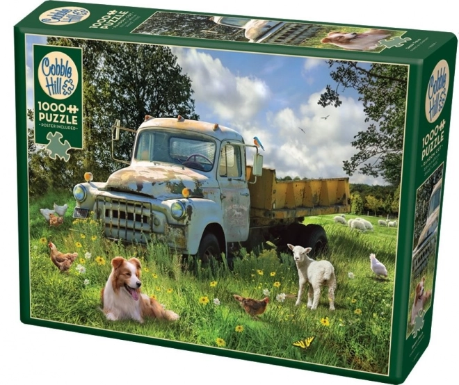 Cobble Hill Pasture Sheep Puzzle 1000 Pieces