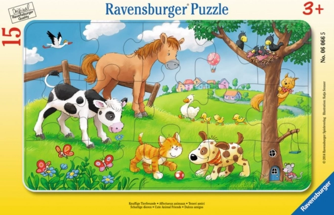 Ravensburger adorable animal friends puzzle