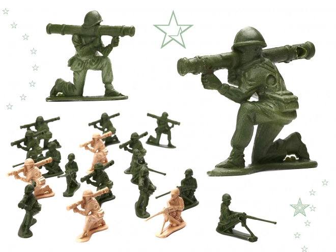 Military Base Figures Set