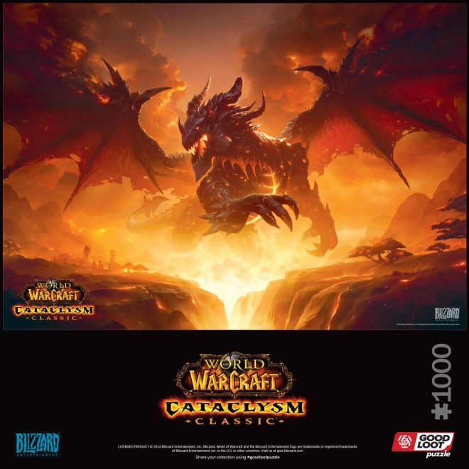 Puzzle Cataclysm da World of Warcraft 1000 pezzi